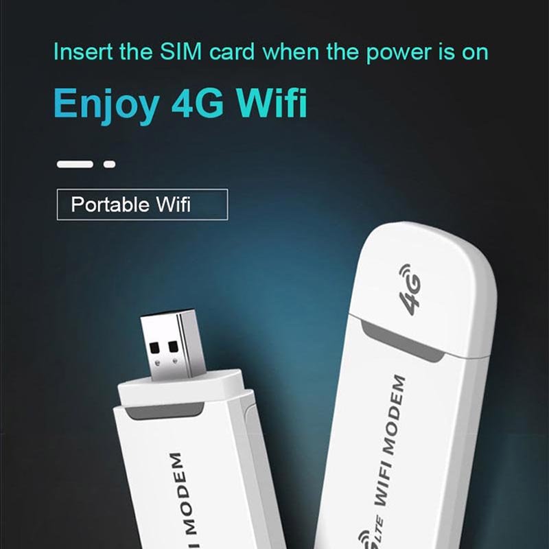 Factory price 4G B1 B3 B5 OEM LTE plug play 4g pocket wifi Modem portable wifi 4G Dongle 150Mbps wireless Router
